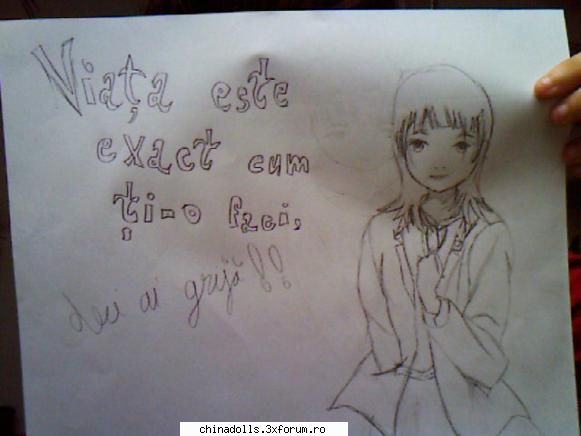 Desenele mele - Acesta l-am facut aseara - Fan Art