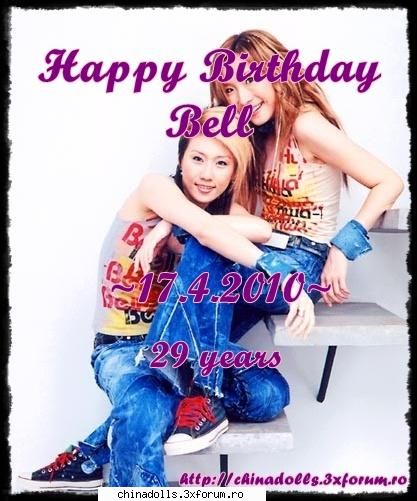 La multi ani Bell! ~ ~ - La multi ani Bell! :D Sa ai parte doar de - Happy birthday